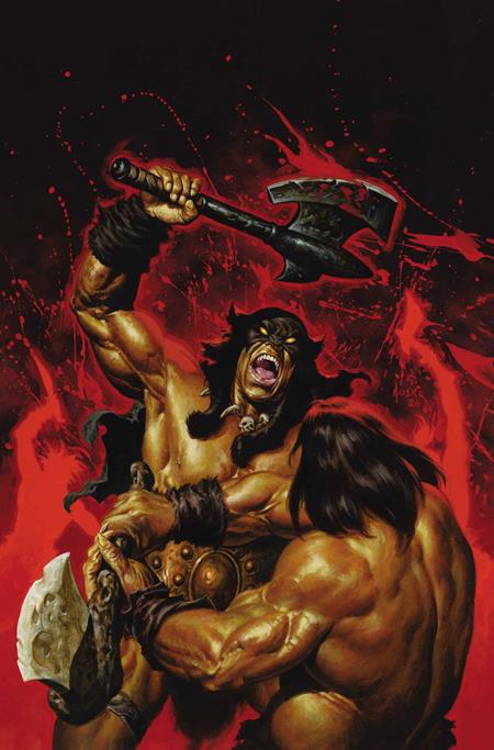 Fire And Ice: Darkwolf #4 Cover G Joe Jusko LTD Virgin