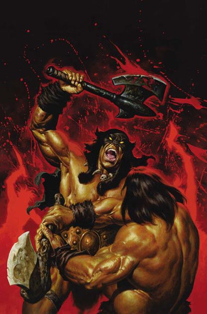 Fire And Ice: Darkwolf #4 Cover G Joe Jusko LTD Virgin