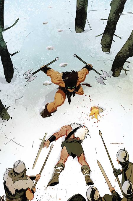 Fire And Ice: Darkwolf #4 Cover H 1:10 Cary Nord Virgin