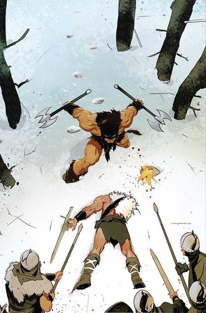 Fire And Ice: Darkwolf #4 Cover H 1:10 Cary Nord Virgin
