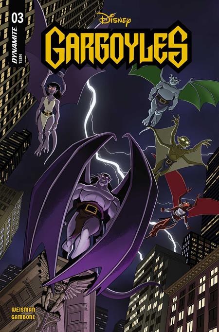 Gargoyles #3 Cover B Christopher Jones