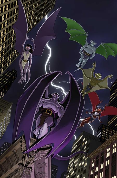 Gargoyles #3 Cover H 1:10 Christopher Jones Line Art