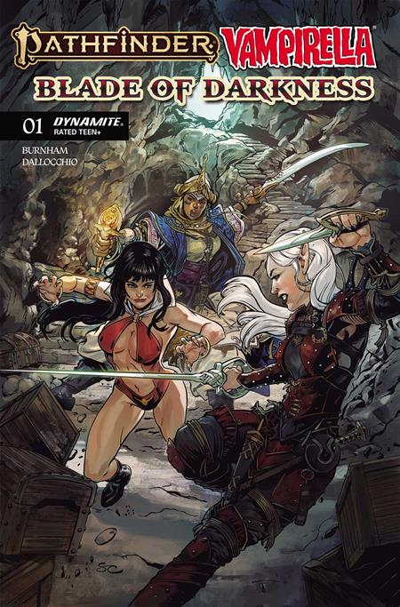 Pathfinder / Vampirella: Blade Of Darknes #1 Cover A Steven Cummings