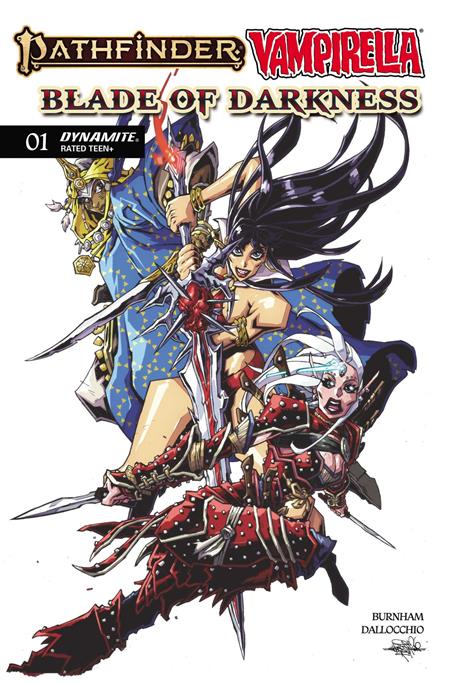 Pathfinder / Vampirella: Blade Of Darknes #1 Cover B Andrew Huerta