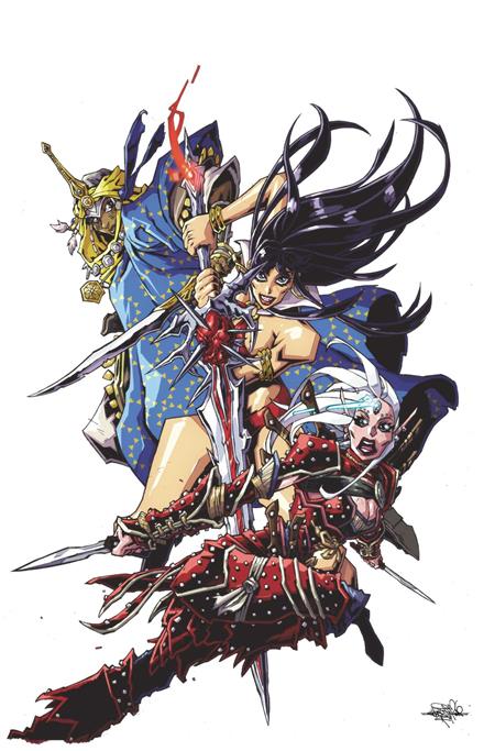 Pathfinder / Vampirella: Blade Of Darknes #1 Cover F Andrew Huerta LTD Virgin
