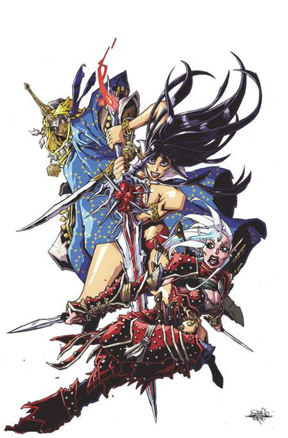 Pathfinder / Vampirella: Blade Of Darknes #1 Cover F Andrew Huerta LTD Virgin