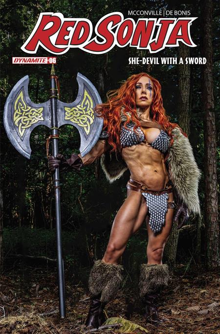 Red Sonja: She-Devil With A Sword #6 Cover E Cosplay Victoria Recchione