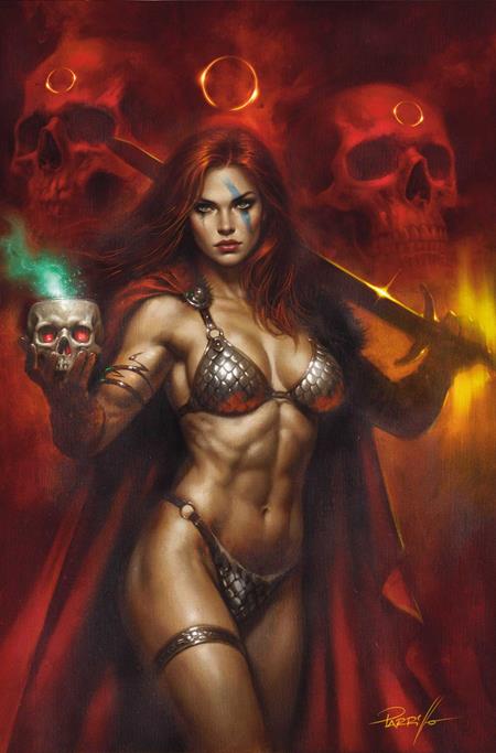 Red Sonja: She-Devil With A Sword #6 Cover F Lucio Parrillo Metal Premium