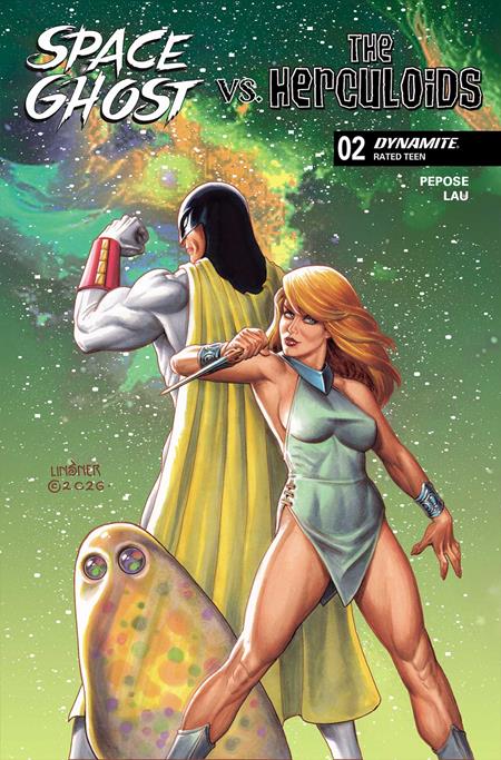 Space Ghost Vs. The Herculoids #2 Cover C Joseph Michael Linsner