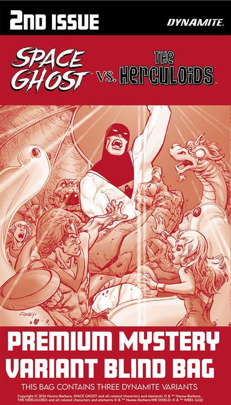 Space Ghost Vs. The Herculoids #2 Cover H Premium Mystery Blind Bag