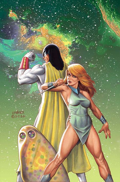 Space Ghost Vs. The Herculoids #2 Cover K 1:20 Joseph Michael Linsner Virgin
