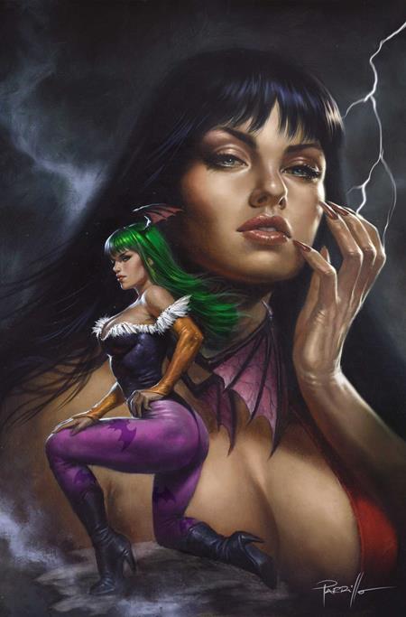 Vampirella Vs. Darkstalkers Special #1 Cover H Lucio Parrillo LTD Virgin