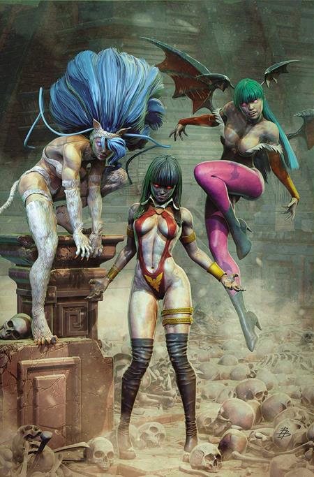 Vampirella Vs. Darkstalkers Special #1 Cover L 1:15 Bjorn Barends Virgin