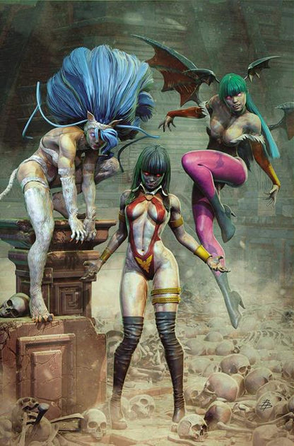 Vampirella Vs. Darkstalkers Special #1 Cover L 1:15 Bjorn Barends Virgin