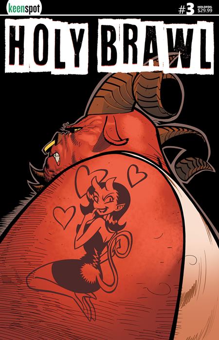 Holy Brawl #3 Cover B Athila Fabbio Holofoil