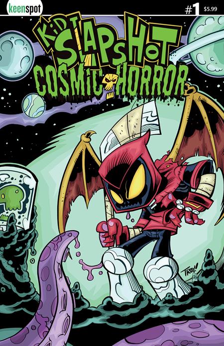 Kid Slapshot: Cosmic Horror #1 Cover A Troy Dongarra