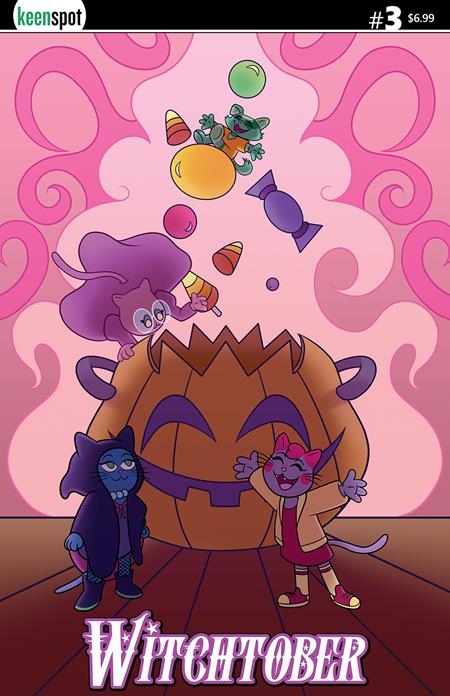 Witchtober #3 Cover B Fer Lozada Cat-o-lantern
