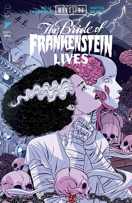 Universal Monsters Bride Of Frankenstein Lives #1 (Of 4) Cover D Luana Vecchio Connecting