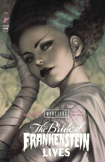 Universal Monsters Bride Of Frankenstein Lives #1 (Of 4) Cover J Stanley Artgerm Lau Foil