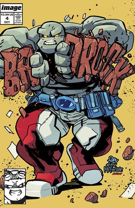 Badrock #4 Cover C Seth Damoose Homage