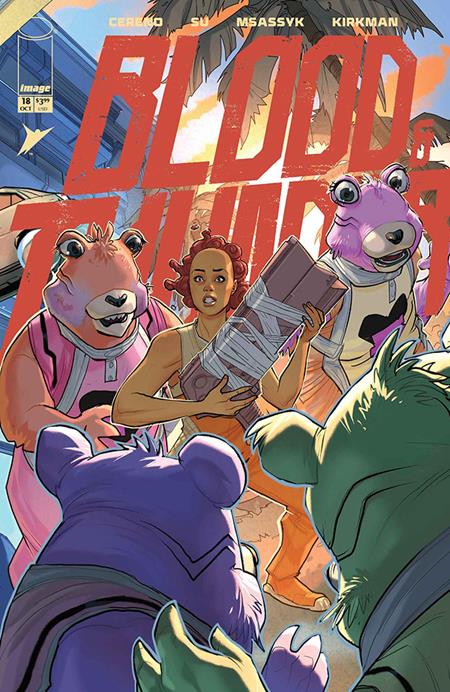 Blood & Thunder #18 Cover D 1:25 Pete Woods Connecting