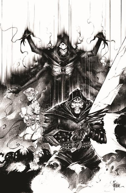 Spawn The Curse Of Sherlee Johnson #8 Cover C Jonathan Glapion B&W Virgin