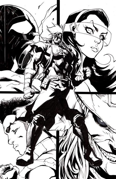Final Boss #11 Cover D 1:25 Ale Garza B&W Virgin