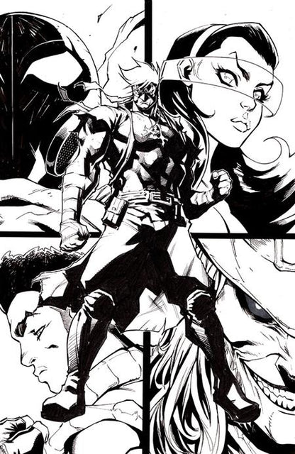 Final Boss #11 Cover D 1:25 Ale Garza B&W Virgin