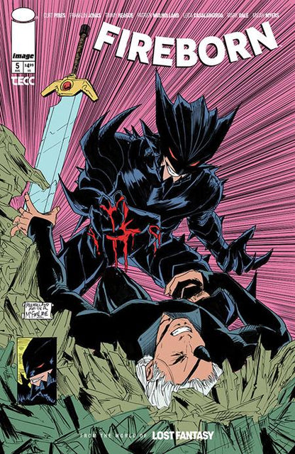 Fireborn #5 Cover B Patrick Mulholland Homage