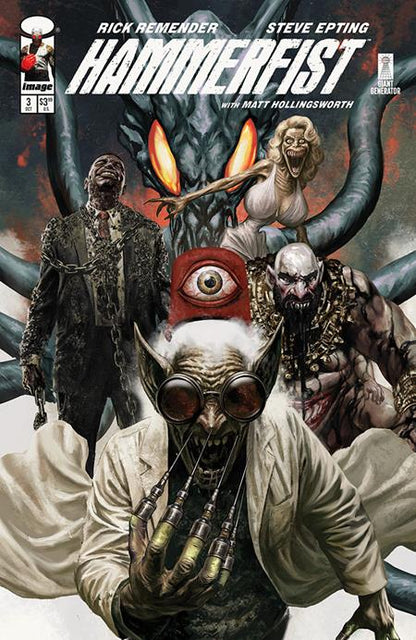 Hammerfist #3 Cover A Steve Epting