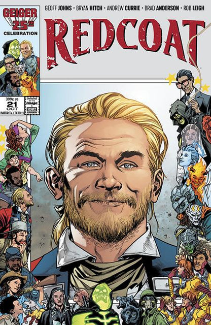 Redcoat #21 Cover B Bryan Hitch & Brad Anderson Geiger #25 Anniversary