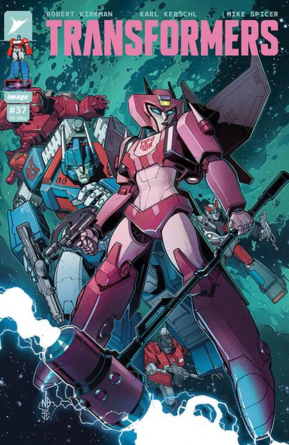 Transformers #37 Cover D 1:25 Nick Bradshaw & Jim Charalampidis