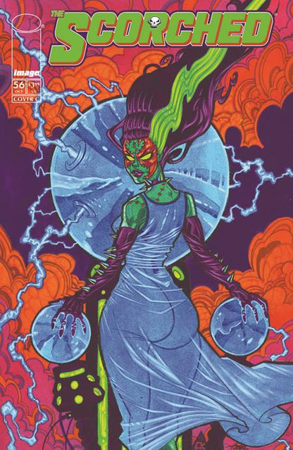 Spawn Scorched #56 Cover C Shawn Crystal Halloween Monster