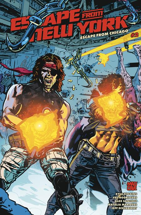 Escape from New York: Escape from Chicago #2 Cover A Stephen Mooney Mark Englert