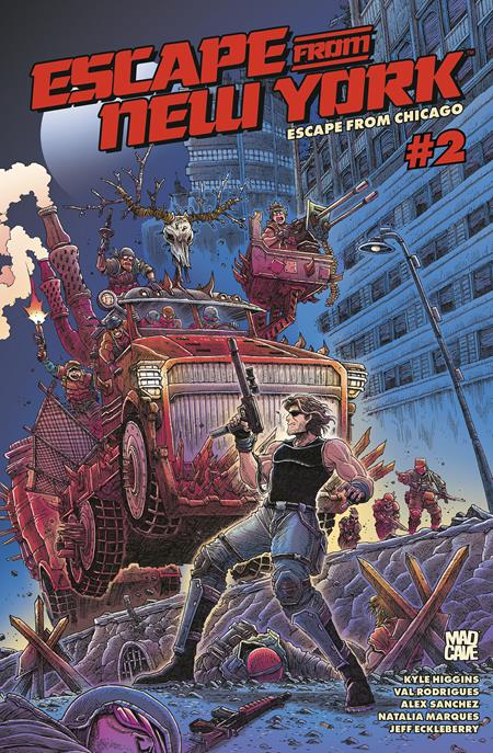 Escape from New York: Escape from Chicago #2 Cover B James Stokoe