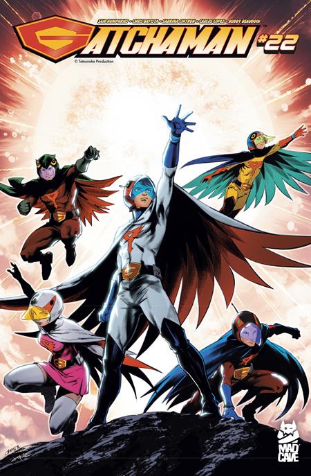 Gatchaman #22 Cover B Marika Cresta Carlos Lopez