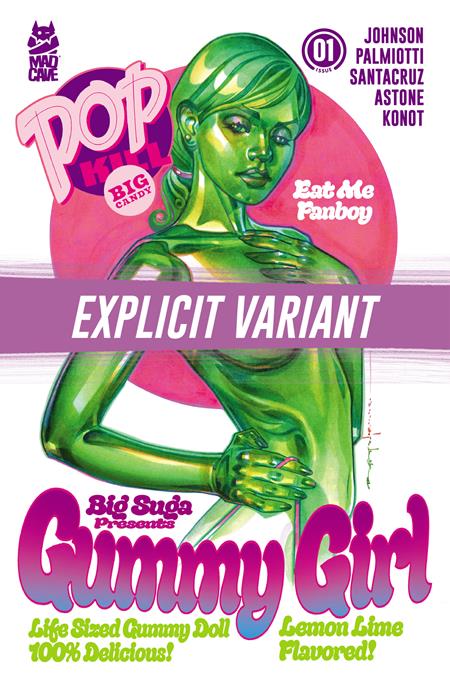 Pop Kill: Big Candy #1 (Of 4) Cover G Brian Stelfreeze Black Bag Cardstock
