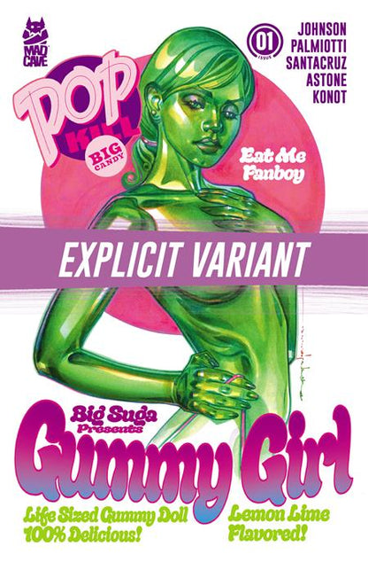 Pop Kill: Big Candy #1 (Of 4) Cover G Brian Stelfreeze Black Bag Cardstock