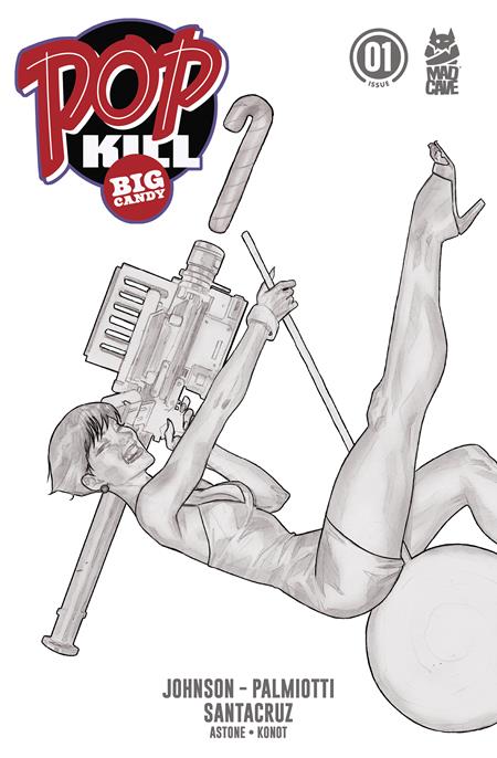 Pop Kill: Big Candy #1 (Of 4) Cover J 1:20 Ben Caldwell Pencil