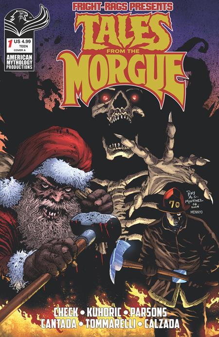 Fright-Rags Presents: Tales From The Morgue #1 Cover A Roy Allan Martinez