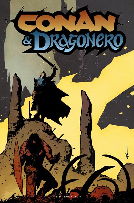 Conan & Dragonero #6 (Of 7) Cover C Mirko Kolac Foil
