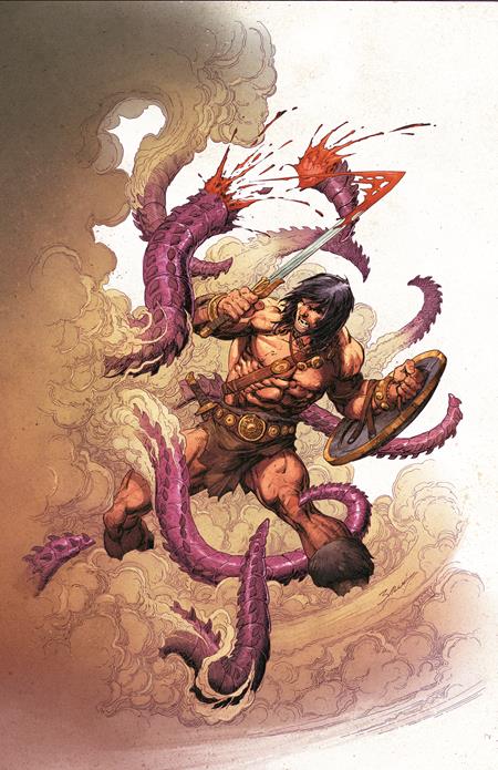 Conan The Barbarian #36 Cover D Mark Bagley Virgin Cardstock