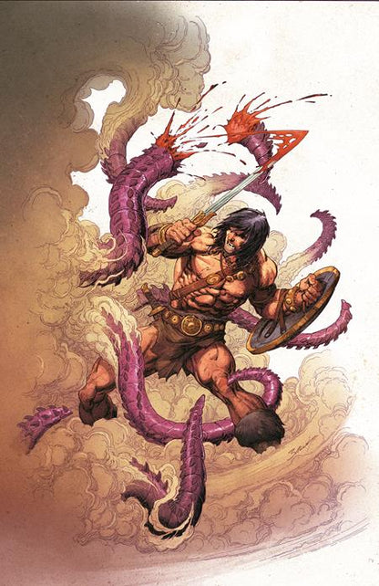 Conan The Barbarian #36 Cover D Mark Bagley Virgin Cardstock