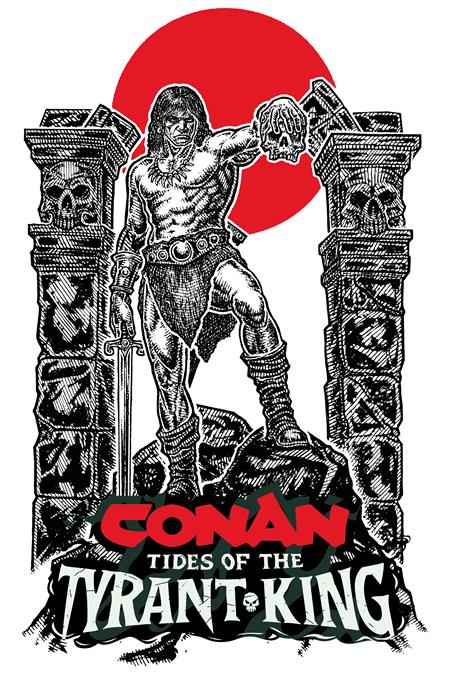 Conan The Barbarian Tides of the Tyrant King #2 (Of 4) Cover D Micah Ulrich