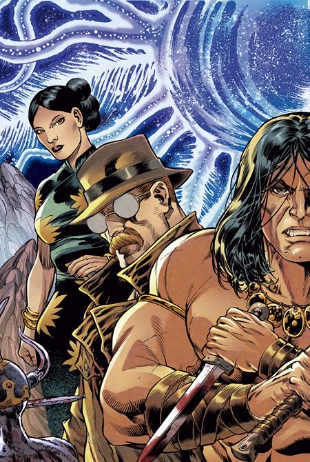 Conan The Barbarian Tides of the Tyrant King #2 (Of 4) Cover E Jesus Merino Virgin Cardstock Connecting