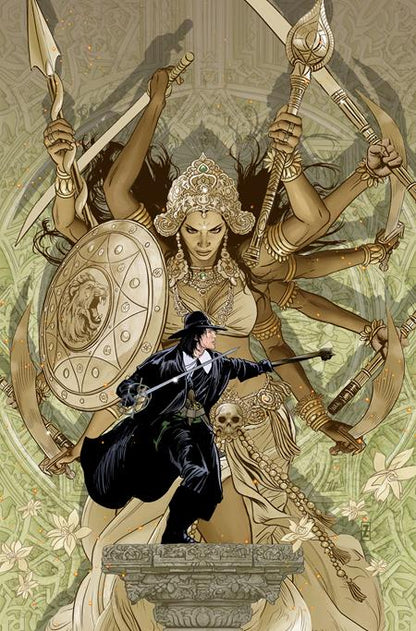 Solomon Kane The Lion Errant #4 (Of 4) Cover E Patch Zircher Virgin Carstock