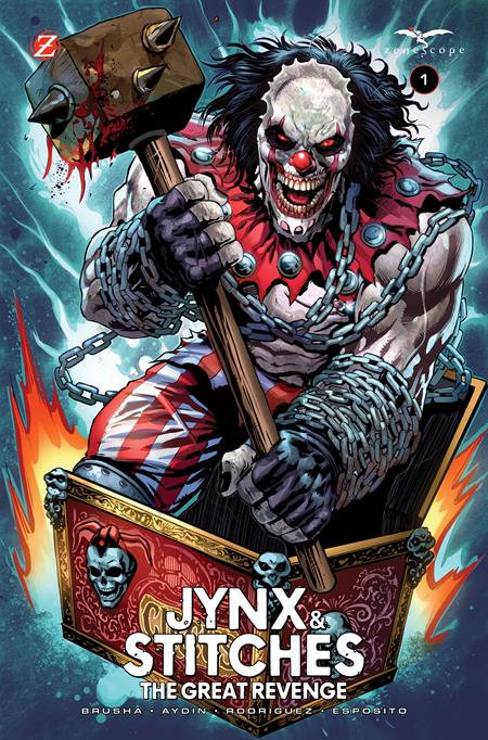 Jynx and Stitches: The Great Revenge #1 (Of 3) Cover B Hakan Aydin