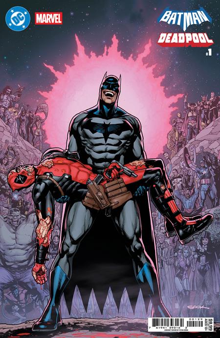 BATMAN DEADPOOL #1 (ONE SHOT) CVR R RYAN SOOK CRISIS 7 HOMAGE PRESALE 11/19