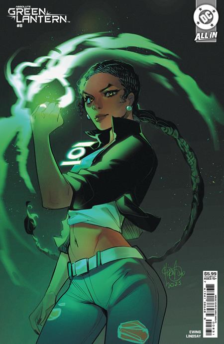 ABSOLUTE GREEN LANTERN #8 CVR C MIRKA ANDOLFO CARD STOCK VAR PRESALE 11/05