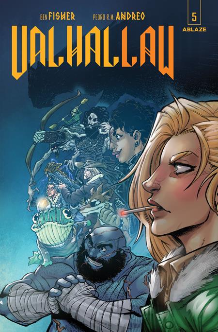 Valhallaw #5 (Of 5) Cover A Pedro R M Andreo